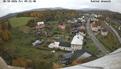 View of the Jeseníky Mountains