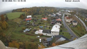 Municipality of Mikulovice - View of the Jeseníky Mountains - 30.10.2026 v 14:45 Municipality of Mikulovice - View of the Jeseníky Mountains - 30.10.2026 v 14:45