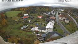 View of the Jeseníky Mountains