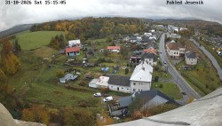 Blick auf das Jeseníky-Gebirge