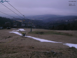 Lyžařský areál Kořenov - Rejdice - Sjezdovka Morávka - Štěpánka - 23.12.2025 v 08:45