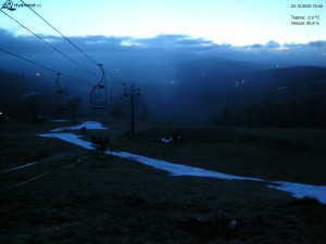 Lyžařský areál Kořenov - Rejdice - Sjezdovka Morávka - Štěpánka - 23.12.2025 v 16:45