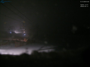 Lyžařský areál Kořenov - Rejdice - Sjezdovka Morávka - Štěpánka - 1.1.2026 v 02:45