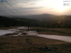 Lyžařský areál Kořenov - Rejdice - Sjezdovka Morávka - Štěpánka - 23.3.2026 v 17:45