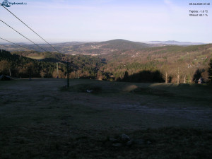 Lyžařský areál Kořenov - Rejdice - Sjezdovka Morávka - Štěpánka - 9.4.2026 v 07:45