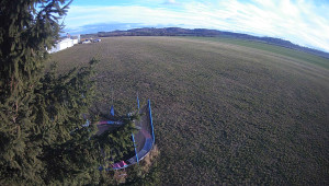 Letiště Třebíč - Pohled na východ - 18.11.2025 v 15:00 Letiště Třebíč - Pohled na východ - 18.11.2025 v 15:00