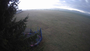 Letiště Třebíč - Pohled na východ - 7.12.2025 v 08:45 Letiště Třebíč - Pohled na východ - 7.12.2025 v 08:45