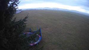 Letiště Třebíč - Pohled na východ - 7.12.2025 v 09:45 Letiště Třebíč - Pohled na východ - 7.12.2025 v 09:45