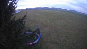 Letiště Třebíč - Pohled na východ - 7.12.2025 v 15:45 Letiště Třebíč - Pohled na východ - 7.12.2025 v 15:45