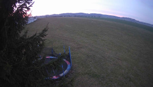 Letiště Třebíč - Pohled na východ - 25.3.2026 v 05:45 Letiště Třebíč - Pohled na východ - 25.3.2026 v 05:45