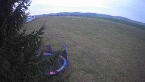 Letiště Třebíč - Pohled na východ - 25.3.2026 v 06:30 Letiště Třebíč - Pohled na východ - 25.3.2026 v 06:30