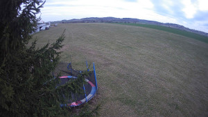 Letiště Třebíč - Pohled na východ - 25.3.2026 v 13:45 Letiště Třebíč - Pohled na východ - 25.3.2026 v 13:45