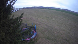 Letiště Třebíč - Pohled na východ - 25.3.2026 v 14:45 Letiště Třebíč - Pohled na východ - 25.3.2026 v 14:45