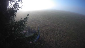 Letiště Třebíč - Pohled na východ - 15.9.2026 v 07:45 Letiště Třebíč - Pohled na východ - 15.9.2026 v 07:45