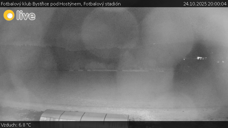Fotbalový klub Bystřice pod Hostýnem - Fotbalový stadión - 24.10.2025 v 20:00 Fotbalový klub Bystřice pod Hostýnem - Fotbalový stadión - 24.10.2025 v 20:00