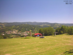 Pohled na Krkonoše
