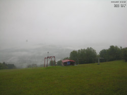 Pohled na Krkonoše