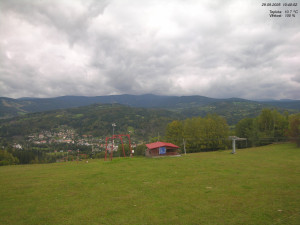 Skiareál Kamenec - Jablonec nad Jizerou - Pohled na Krkonoše - 29.9.2025 v 10:45
