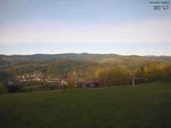 Pohled na Krkonoše