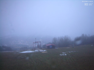 Skiareál Kamenec - Jablonec nad Jizerou - Pohled na Krkonoše - 5.12.2025 v 07:45