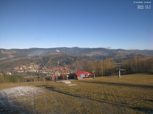 Skiareál Kamenec - Jablonec nad Jizerou - Pohled na Krkonoše - 27.12.2025 v 12:45