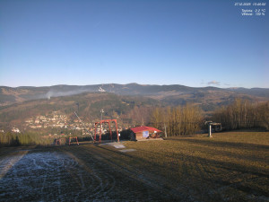 Skiareál Kamenec - Jablonec nad Jizerou - Pohled na Krkonoše - 27.12.2025 v 13:45
