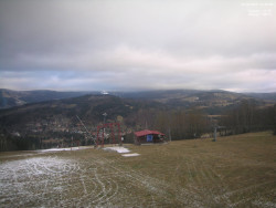 Pohled na Krkonoše