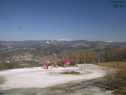 Pohled na Krkonoše
