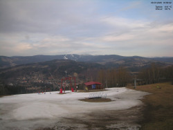 Pohled na Krkonoše