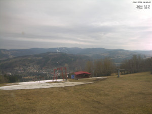 Skiareál Kamenec - Jablonec nad Jizerou - Pohled na Krkonoše - 20.3.2026 v 08:45 Skiareál Kamenec - Jablonec nad Jizerou - Pohled na Krkonoše - 20.3.2026 v 08:45