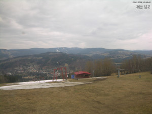Skiareál Kamenec - Jablonec nad Jizerou - Pohled na Krkonoše - 20.3.2026 v 10:45