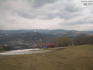 Skiareál Kamenec - Jablonec nad Jizerou - Pohled na Krkonoše - 20.3.2026 v 12:45