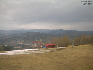 Skiareál Kamenec - Jablonec nad Jizerou - Pohled na Krkonoše - 20.3.2026 v 15:45