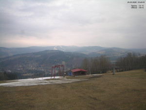 Skiareál Kamenec - Jablonec nad Jizerou - Pohled na Krkonoše - 20.3.2026 v 16:45