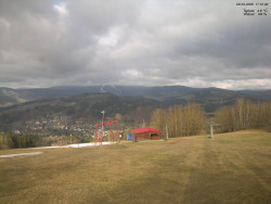 Pohled na Krkonoše