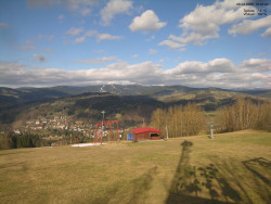 Pohled na Krkonoše