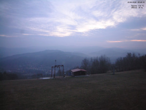 Skiareál Kamenec - Jablonec nad Jizerou - Pohled na Krkonoše - 16.4.2026 v 05:45