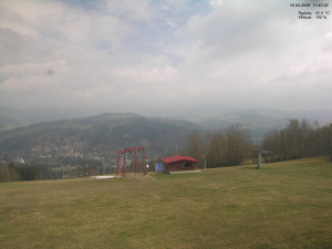 Skiareál Kamenec - Jablonec nad Jizerou - Pohled na Krkonoše - 16.4.2026 v 11:45