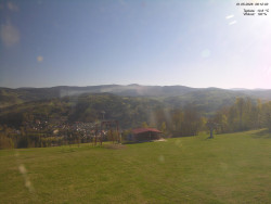 Pohled na Krkonoše