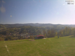 Pohled na Krkonoše