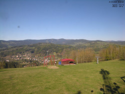 Pohled na Krkonoše