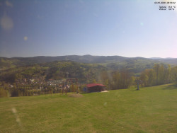 Pohled na Krkonoše
