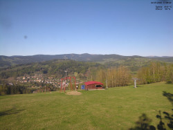 Pohled na Krkonoše
