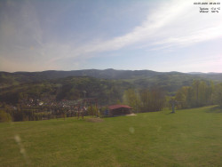 Pohled na Krkonoše