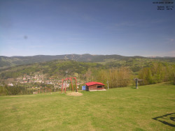 Pohled na Krkonoše