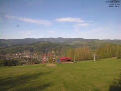 Pohled na Krkonoše
