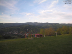Pohled na Krkonoše