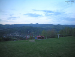 Pohled na Krkonoše