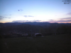 Pohled na Krkonoše