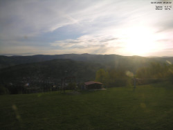Pohled na Krkonoše